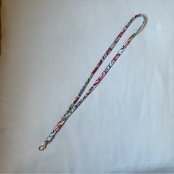 Vera Bradley Accessories - Vera Bradley Lanyard in Retired Pattern Hope Garden